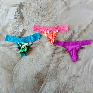 Aerie thongs 3-piece set